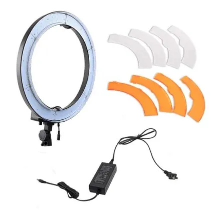 BRESSER BR-RL18 immable LED Daylight Ring Light 55W/5760 Lumens with Carry Bag