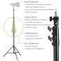 Statīvi apgaismojumam - BRESSER 2x BR-TP280 PRO-1 tripod (280 cm) + bag - ātri pasūtīt no ražotāja
