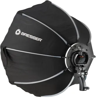 Piederumi kameru zibspuldzēm - BRESSER Super Quick easy-open Octabox, 90 cm for Speedlite Flashes - ātri pasūtīt no ražotāja
