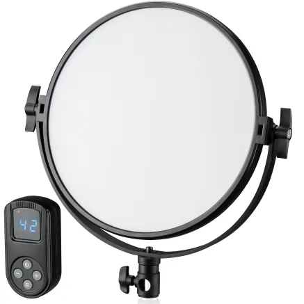 BRESSER BR-S60B Soft Bi-Color round LED Panel Light 30 cm Diameter