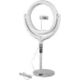 LED Gredzenveida lampas - BRESSER BR-RL 10B LED Ringlight with stand and USB connection - ātri pasūtīt no ražotāja