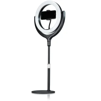 LED Gredzenveida lampas - BRESSER BR-RL 10B LED Ringlight with stand and USB connection - ātri pasūtīt no ražotāja