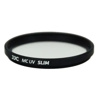 JJC Ultra-Slim MC UV filtras 52mm juodo apvado priekis, objektyvo apsaugai ir UV spindulių absorbavimui
