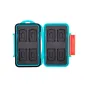 Sortimenta jaunumi - JJC MC-NSMSD16 Memory Card Case Blue - ātri pasūtīt no ražotāja