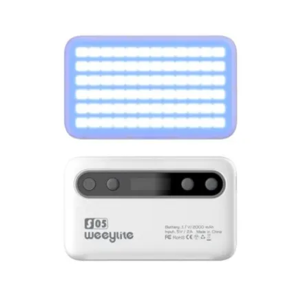 Weeylite S05 portable pocket RGB Light White 