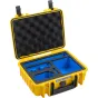 BW B&W CASES TYPE 1000 FOR DJI OSMO ACTION 3, YELLOW 1000/Y/ACTION3