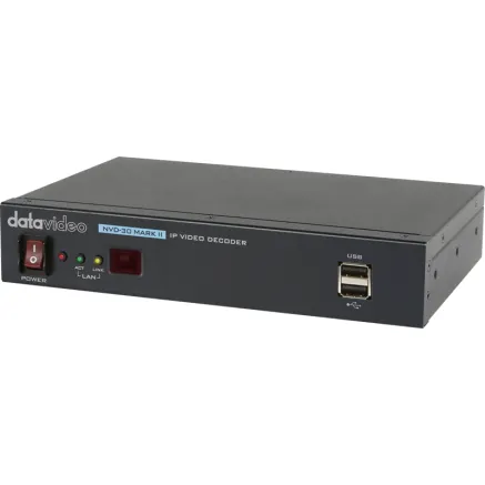 DATAVIDEO NVD-30MKII H.264/SRT STREAM DECODER WITH HDMI OUTPUT NVD-30MKII