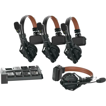 HOLLYLAND SOLIDCOM C1 PRO WIRELESS INTERCOM SYSTEM WITH 4 ENC HEADSETS SOLIDCOM C1 PRO-4S
