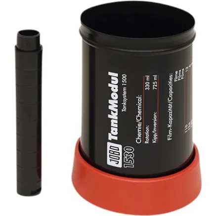 TANK MODULE JOBO 123468 1530 for 35mm film processing.