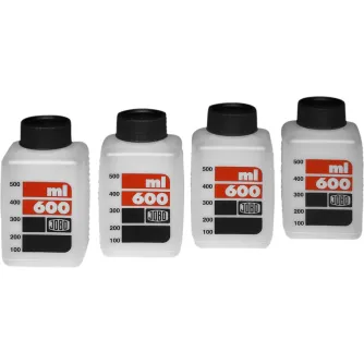 Sortimenta jaunumi - JOBO BOTTLE KIT 600ML (4X 600ML WHITE) 3310 - ātri pasūtīt no ražotāja
