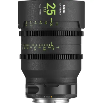 Sortimenta jaunumi - NISI CINE LENS ATHENA PRIME 25MM T1.9 E-MOUNT 25MM T1.9 E - ātri pasūtīt no ražotāja