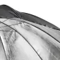 Foto lietussargi - walimex Reflex Umbrella black/silver 2 lay., 150cm - ātri pasūtīt no ražotāja