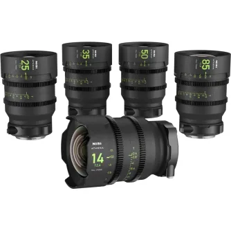 Sortimenta jaunumi - NISI CINE LENS SET ATHENA PRIME E-MOUNT ATHENA SET E - ātri pasūtīt no ražotāja