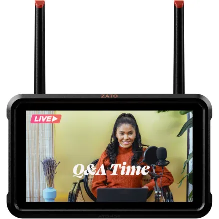 Atomos ZATO CONNECT 5.2 Network-Connected Video Monitor & Recorder 1080p60 ATOMZATC01