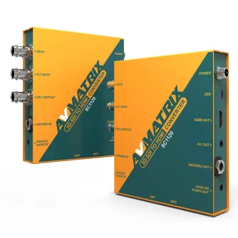 Signāla kodētāji, pārveidotāji - AVMATRIX SC1120 3G-SDI to HDMI & AV Scaling Converter SC1120 - ātri pasūtīt no ražotāja