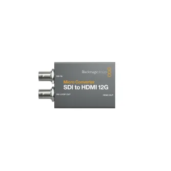 Signāla kodētāji, pārveidotāji - Blackmagic Design Micro Converter SDI to HDMI 12G (without PS) CONVCMIC/SH12G - ātri pasūtīt no ražotāja