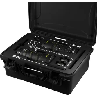 CINEMA Video objektīvi - DZO Optics DZOFilm Catta 35-80mm & 70-135mm T2.9 E-Mount Cine Zoom 2-Lens Bundle (Black) CATTA-ZOOME-35-80/70-135T29BLKWCASE - ātri pasūtīt no ražotāja