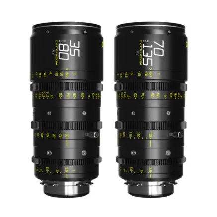 DZO Optics DzoFilm Catta ACE FF Zoom Bundle 35-80/70-135 T2.9 Black CATTA-ACEFF-35-80/70-135T29BLK