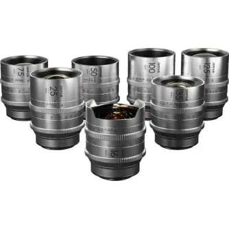 CINEMA Video objektīvi - DZO Optics DZOFilm Vespid Retro 7-lens Kit (16, 25, 35, 50, 75, 100,125mm) with hard case (PL mount with EF bayonet) .. - ātri pasūtīt no ražotāja