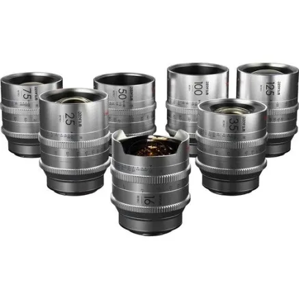 DZO Optics DZOFilm Vespid Retro 7-lens Kit (16, 25, 35, 50, 75, 100,125mm) with hard case (PL mount with EF bayonet) VESPKIT-7LE