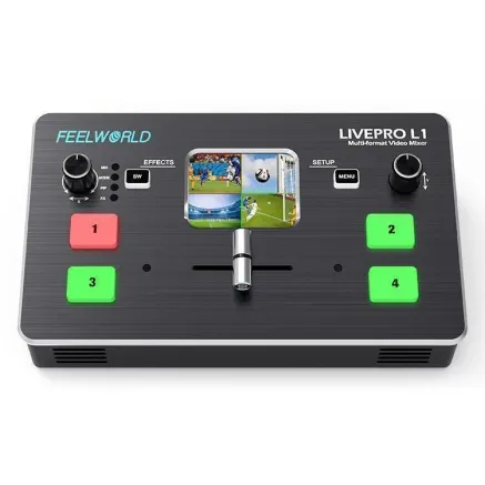 Feelworld LivePro L1 4x HDMI Switcher USB Streaming LIVEPROL1