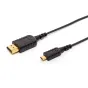 Video vadi, kabeļi - Infinitec HDMI TO MICRO-HDMI ultra thin flexible 4K cable, 80cm IFCHAHD80 - ātri pasūtīt no ražotāja