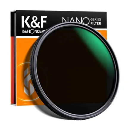 K&F Concept 72mm Nano-X Variable/Fader ND Filter, ND32-ND521, W/O Black KF01.1473