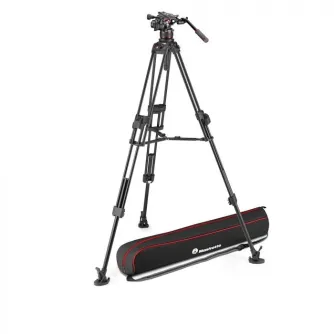 Sortimenta jaunumi - Manfrotto Nitrotech 612+645 Fast Twin Alu Tripod MVK612TWINFA - ātri pasūtīt no ražotāja
