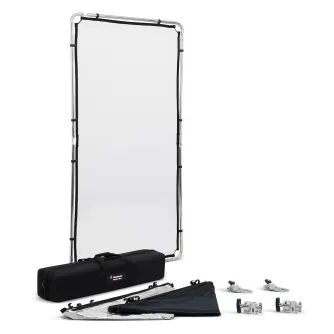 Reflector Panels - Manfrotto Pro Scrim All In One Kit 1.1x2m Medium MLLC1201K - quick order from manufacturer