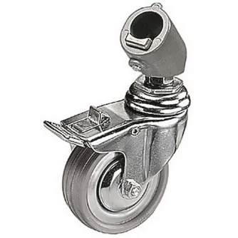 Statīvu aksesuāri - 3Manfrotto Wheel Set of 3 75mm with brakes and adapter for legs 110 - perc šodien veikalā un ar piegādi