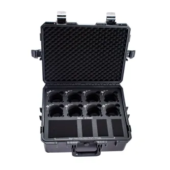 Hard Cases - Meike FF Prime Lens Case for 8 Lenses (E/EF/PL/L/RF Mount) 8-LENS FF PRIME - quick order from manufacturer