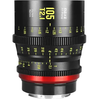 CINEMA Video objektīvi - Meike FF-Prime Cine 105mm T2.1 Lens (E-Mount, Feet/Meters) MK-105MM T2.1 FF-PRIME E - ātri pasūtīt no ražotāja