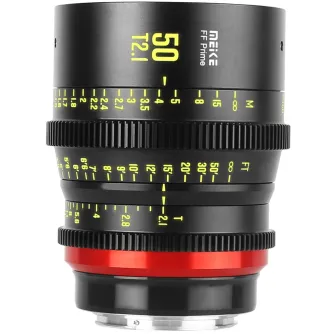CINEMA Video objektīvi - Meike MK-50T2.1 FF-Prime (EF Mount) MK-50MM T2.1 FF-PRIME EF - ātri pasūtīt no ražotāja