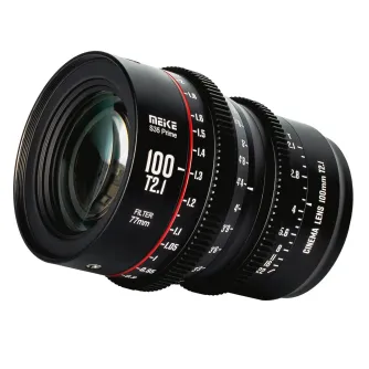 CINEMA Video objektīvi - Meike Prime 100mm T2.1 Cine Lens for Super 35 Frame Cinema Camera System EF Mount MK-100T2.1 S35 EF - ātri pasūtīt no ražotāja