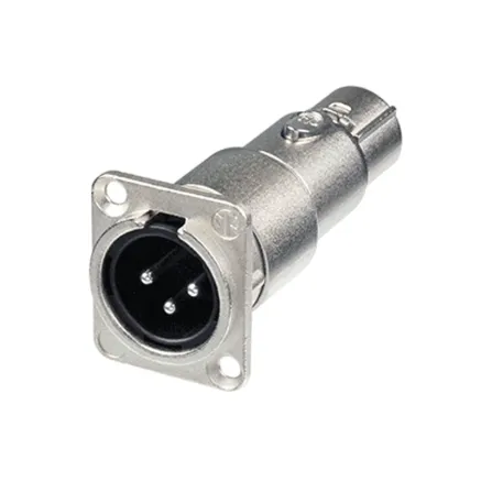 Neutrik NA3MDF XLR 3 Pole Female-Male Feedthrough Adapter