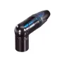 Neutrik NC3MRX-B 3-Pole Right Angle Male Cable Connector
