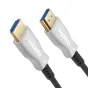 PremiumCord 18Gbps Active Optical (AOC) HDMI fiber 4K60Hz cable 10m gold plated KPHDM2X10