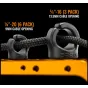 Turētāji - SPRIG Glow in the Dark Big Cable Management Device for 3/8"-16 Threaded Holes (3-Pack) S3PK-3816-GLO - ātri pasūtīt no ražotāja