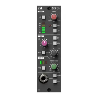 Sortimenta jaunumi - SSL Solid State Logic SiX CH 500 Series Channel Strip 729736X1 - ātri pasūtīt no ražotāja