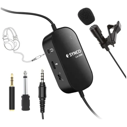 SYNCO Lav-S6M Lavalier Microphone with 6m Cable