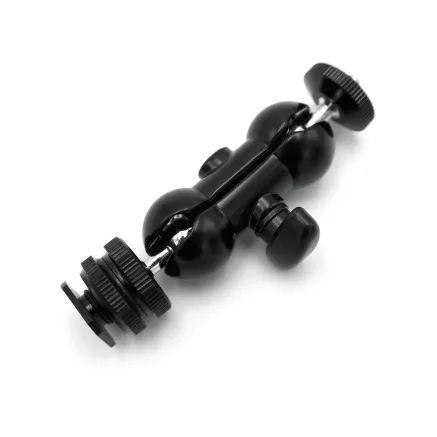 Caruba Dual Balhoofd Bracket (coldshoe + 1/4F naar 1/4M) BR 3