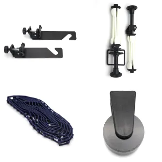 Sortimenta jaunumi - Caruba Suspension system for 1 roll - Tripod/tube mounting - ātri pasūtīt no ražotāja