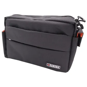 Camera Bags - Caruba Compex 100 Shoulder Bag Black for DSLR Cameras - quick order from manufacturer