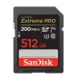 Memory Cards - SANDISK EXTREME PRO SDXC 512GB 200/140 MB/s UHS-I U3 memory card (SDSDXXD-512G-GN4IN) - quick order from manufacturer Best choise selected by experts