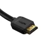 Video vadi, kabeļi - Baseus High Definition HDMI To HDMI Adapter 0.75m Black - perc šodien veikalā un ar piegādi