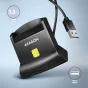Kabeļi - Axagon smart card reader CRE-SM4N - ātri pasūtīt no ražotāja