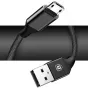 Kabeļi - Baseus Yiven Micro USB cable 150cm 2A - Black CAMYW-B01 - ātri pasūtīt no ražotāja