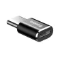 Sortimenta jaunumi - Baseus Micro USB to USB Type-C adapter - black CAMOTG-01 - ātri pasūtīt no ražotāja