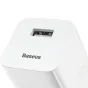 Baterijas, akumulatori un lādētāji - Baseus Charging Quick Charger USB 3.0 - White CCALL-BX02 - ātri pasūtīt no ražotāja