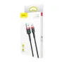 Kabeļi - Baseus Cafule Micro USB cable 1.5A 2m (Red+Black) CAMKLF-C91 - ātri pasūtīt no ražotāja